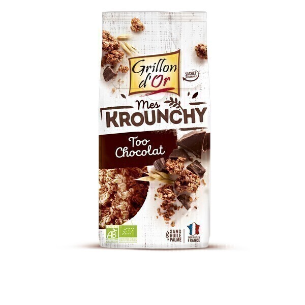 Krounchy Too Chocolat 500g Grillon D Or Acheter Sur Greenweez