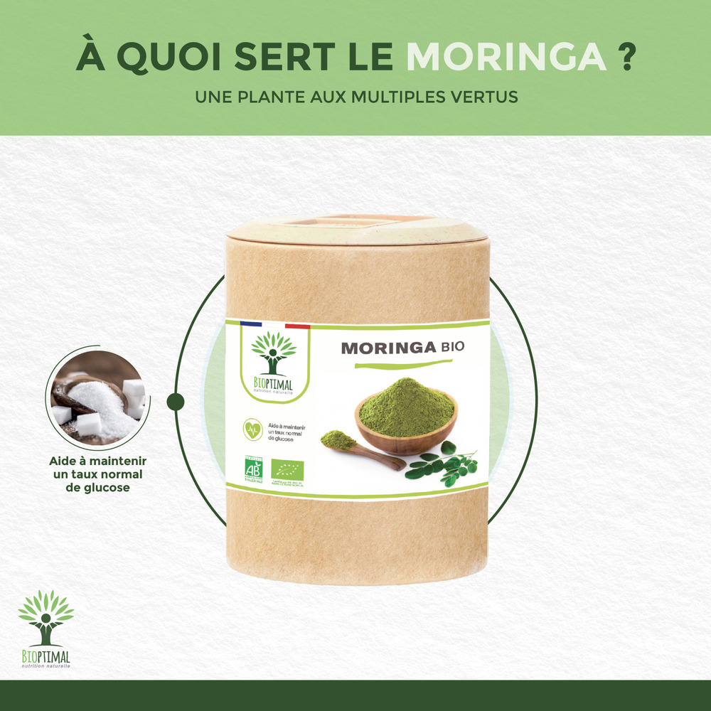 Moringa Bio Complement Alimentaire Multivitamines Gelules Bioptimal