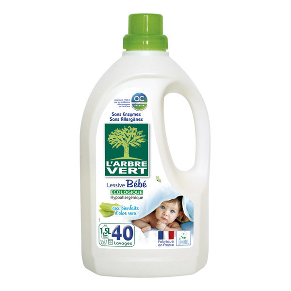Lessive Liquide concentrée pour Bébé 1.5L L