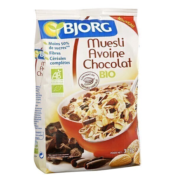 Muesli Avoine Chocolat G Bjorg Acheter Sur Greenweez