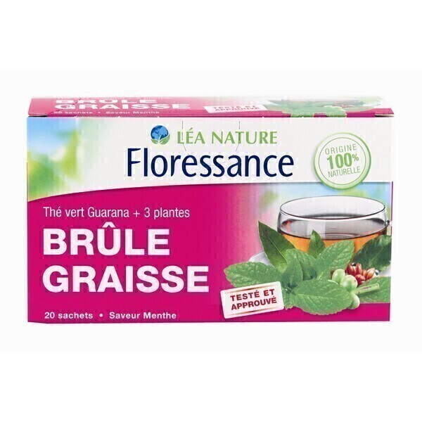 Thé vert Brûle graisse Maté Guarana Café vert Kola Thé vert Brûle graisse Maté Guarana Café vert Kola