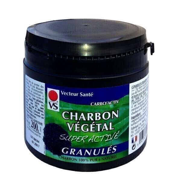 Charbon Super Activ Granul S G Vecteur Sant Acheter Sur