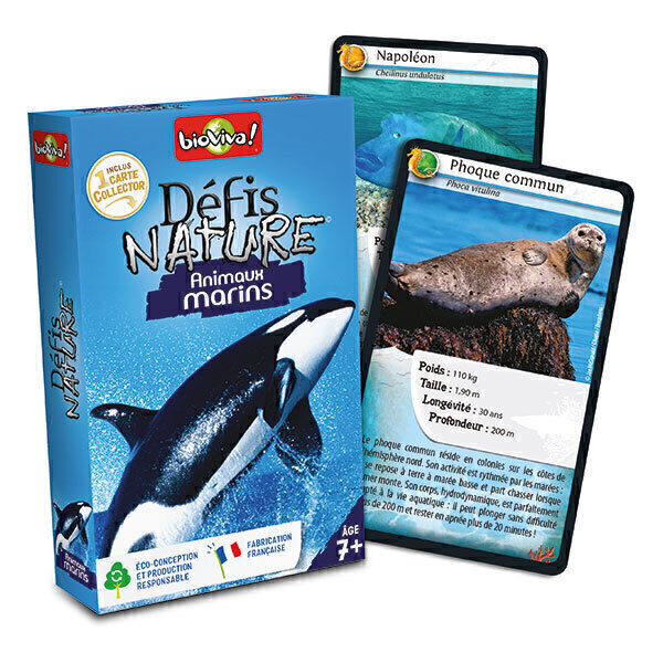 Bioviva - Défis Nature - Animaux marins - Dès 7 ans Bioviva - Défis Nature - Animaux marins - Dès 7 ans