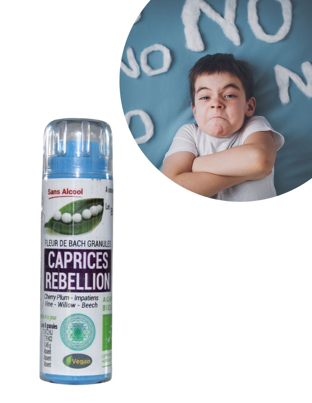Kosmeo B - Complexe Fleurs de Bach Agitation - Granules sans alcool Kosmeo B - Complexe Fleurs de Bach Agitation - Granules sans alcool