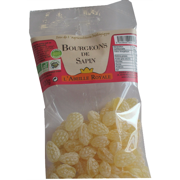 Bourgeons de Sapin BIO sachet 120 g Abeille Royale Bourgeons de Sapin BIO sachet 120 g Abeille Royale