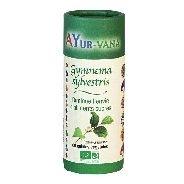 Ayur-Vana - Gymnema Sylvestris bio - 60 gélules végétales