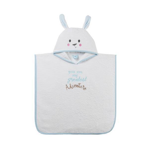Tex Baby - Poncho de bain - Blanc - Lapin Tex Baby - Poncho de bain - Blanc - Lapin