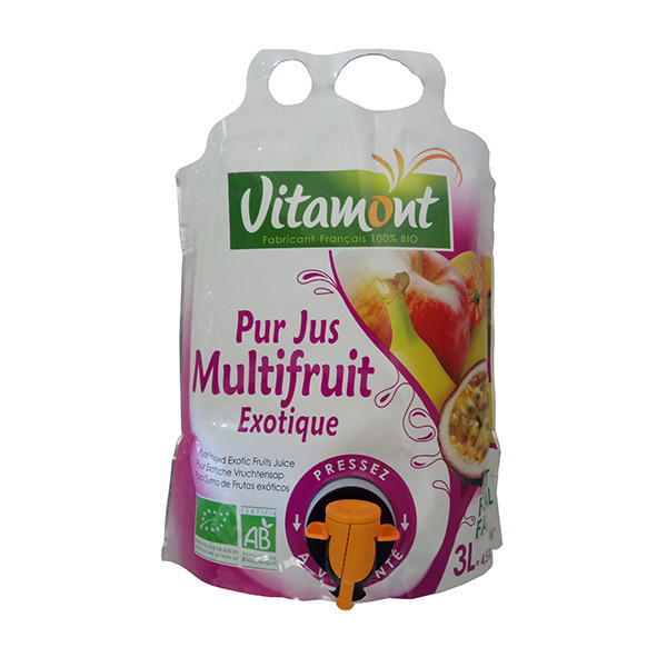 Vitamont - Pur jus Multifruit Exotique bio - 3 l