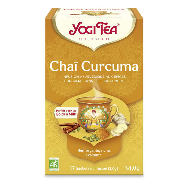Yogi Tea - Infusion Chai Curcuma x 17 sachets
