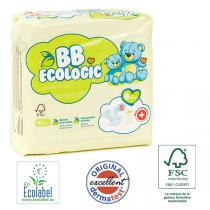 BB Ecologic - 28 Couches jetables écologiques Maxi - T4, 7-18kg