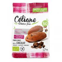 Céliane - Madeleines pépites de chocolat sans gluten 180g