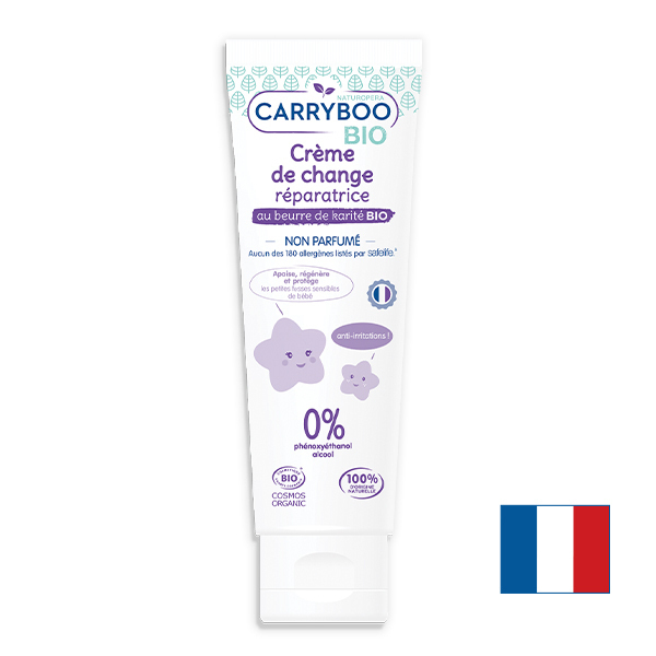 Carryboo - Crème Change Réparatrice BIO au Calendula (75g) Carryboo - Crème Change Réparatrice BIO au Calendula (75g)