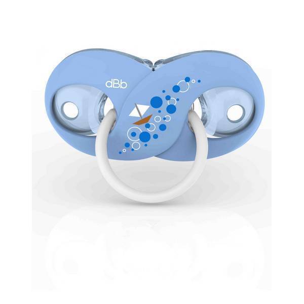 dBb Remond - Sucette silicone Infini Bleue - 1er âge - 0 à 4 mois dBb Remond - Sucette silicone Infini Bleue - 1er âge - 0 à 4 mois