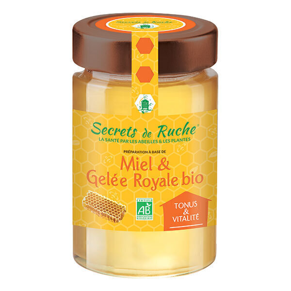 Miel et gelée royale bio - 250 g Secrets de Ruche | Acheter sur ...