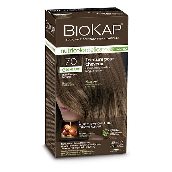 Haarverf Nutricolor Rapid Blond naturel -135ml Biokap