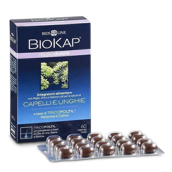 Biokap - Complément alimentaire anti chute pour femme 60caps Biokap - Complément alimentaire anti chute pour femme 60caps
