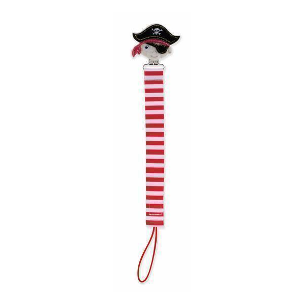 Nuby - Attache-sucette en feutrine Pacifinder Pirate Nuby - Attache-sucette en feutrine Pacifinder Pirate