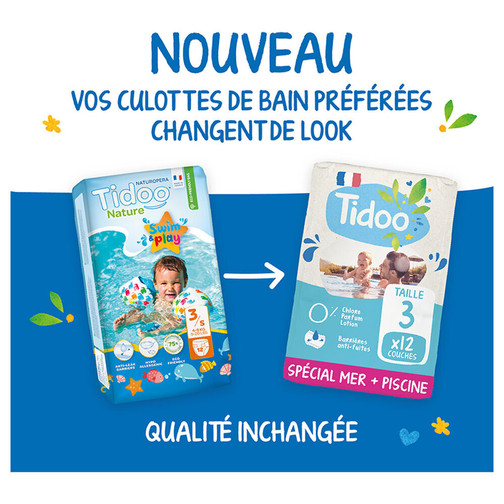 11 Culottes De Bain T5 12 18kg Hypoallergeniques Tidoo
