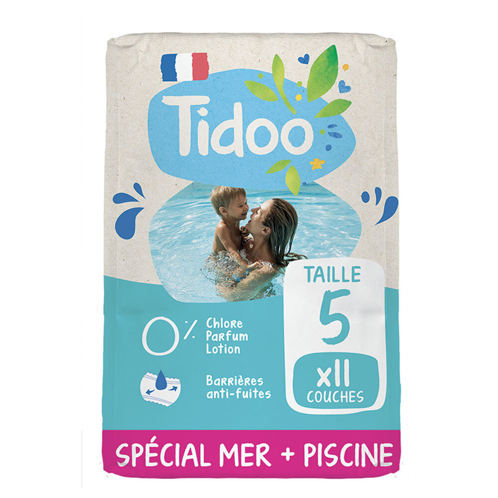 Tidoo - 11 Culottes de Bain T5 12-18kg Hypoallergéniques