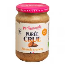 Perlamande - Purée crue Crunchy Amande complète bio 300g
