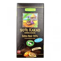 Rapunzel - Chocolat Extra Noir 90% sucre fleur de coco 80g