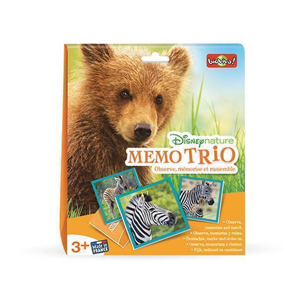 Bioviva - Memo Trio - Disneynature - Dès 3 ans Bioviva - Memo Trio - Disneynature - Dès 3 ans