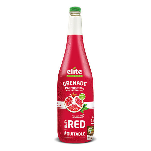 Elite Naturel - Jus de Grenade Ruby Red Bio 1L