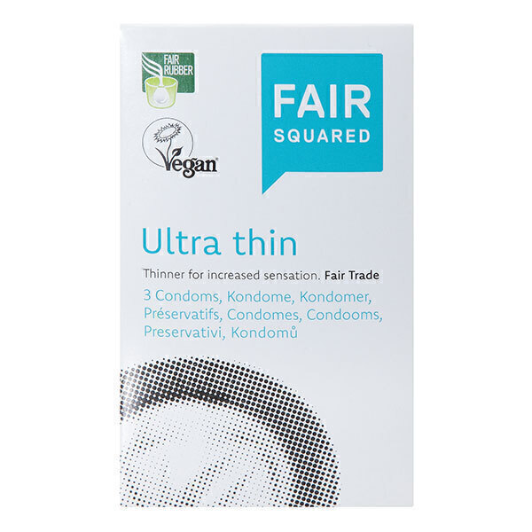 Fair Squared - Boite de 10 préservatifs ultra fins en latex
