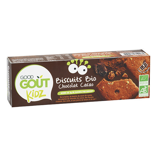 Good Gout - Biscuits bio Kidz cacao 110g