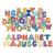 Magnets Alphabet majuscule 56 pieces - Des 3 ans