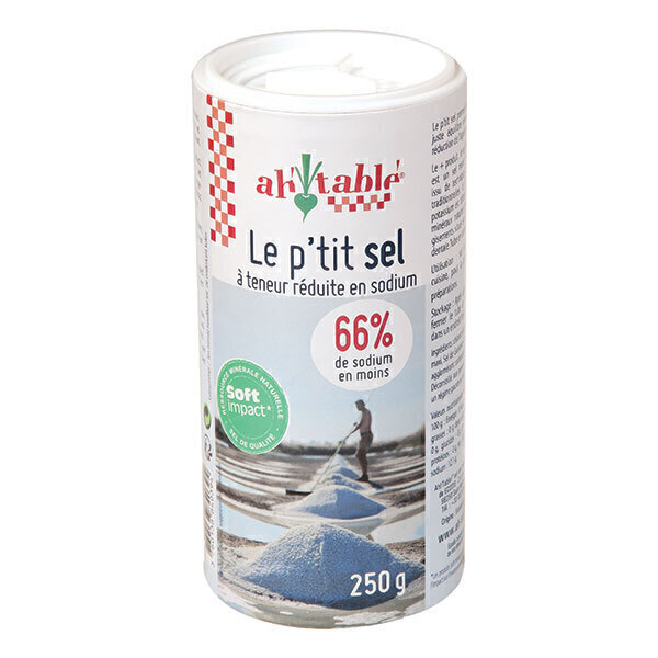 Sel fin pauvre en sodium 250g Ah! Table!