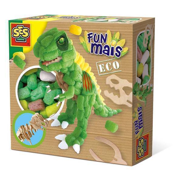 SES Creative - Funmais Dinosaure et squelette en bois - Dès 3 ans SES Creative - Funmais Dinosaure et squelette en bois - Dès 3 ans