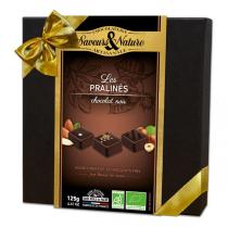 Saveurs & Nature - Coffret parlinés chocolat noir 125g