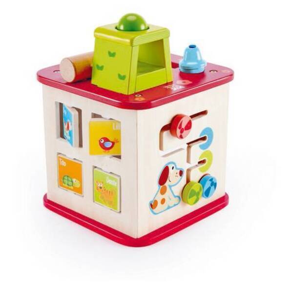 Hape - Cube d'activités Puppy et ses amis - Dès 12 mois Hape - Cube d'activités Puppy et ses amis - Dès 12 mois