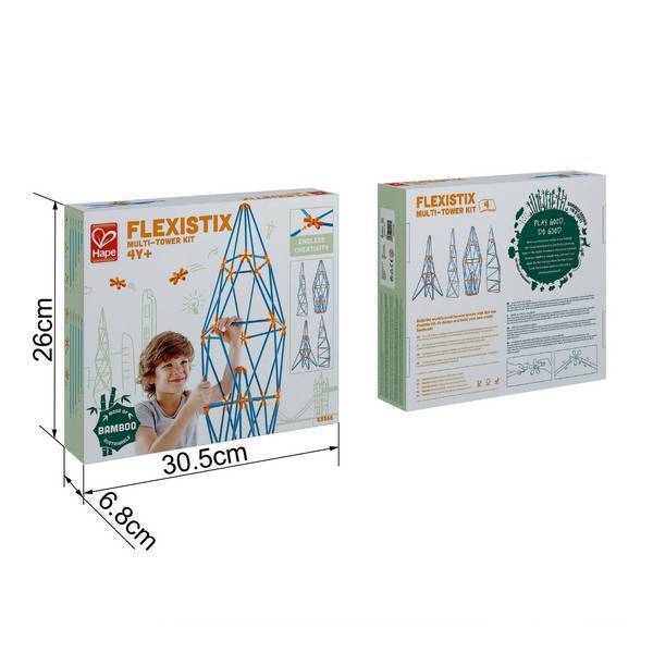 Hape - Kit multi-tours Flexistix - Dès 4 ans Hape - Kit multi-tours Flexistix - Dès 4 ans