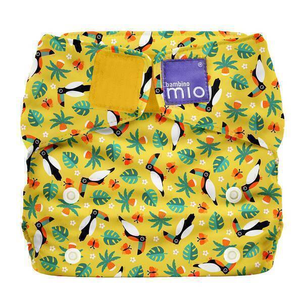 Bambino Mio - Miosolo couche tout-en-un Toucan tropical - De 0 à 36 mois Bambino Mio - Miosolo couche tout-en-un Toucan tropical - De 0 à 36 mois