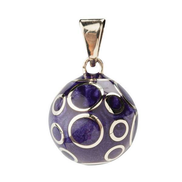 Bola - Bola Spirales bleues Pourpre Bola - Bola Spirales bleues Pourpre
