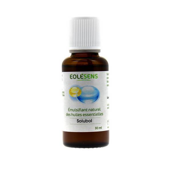 Eolesens - Emulsifiant naturel des huiles essentielles Solubol 30 mL