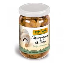 Danival - Champignons de paris émincés en bocal 200g
