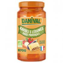 Danival - Ravioli 5 légumes 670g