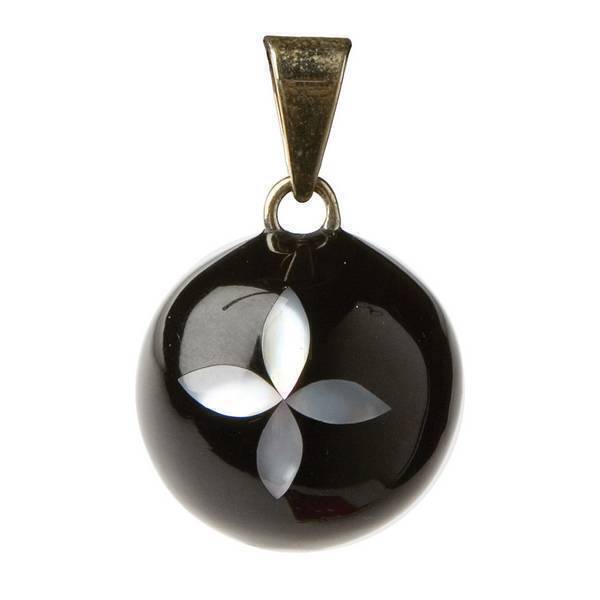 Bola - Bola Fleur Nacrée Noir Bola - Bola Fleur Nacrée Noir