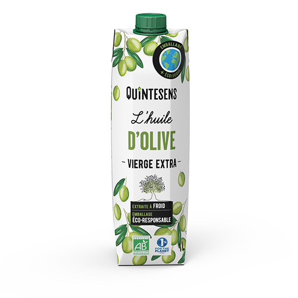 Quintesens - Lot Huile d'olive vierge extra bio 2x1L Quintesens - Lot Huile d'olive vierge extra bio 2x1L