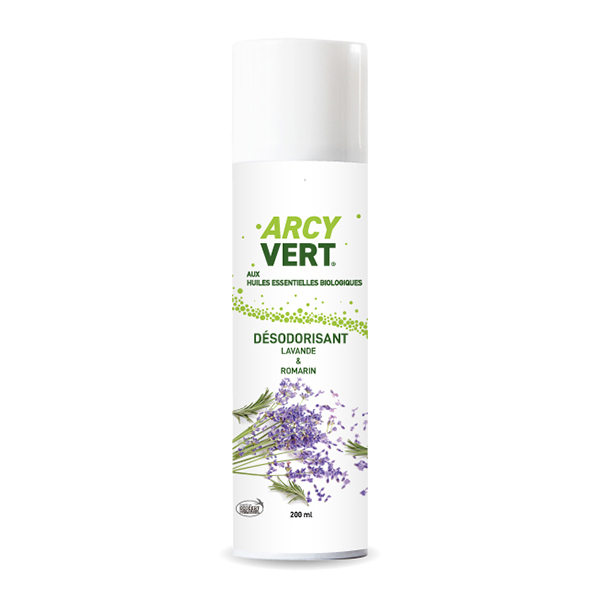 ArcyVert - Spray désodorisant Lavande Romarin 200ml