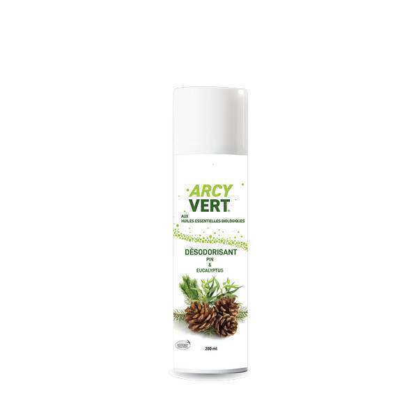 ArcyVert - Spray désodorisant Pin Eucalyptus 200ml ArcyVert - Spray désodorisant Pin Eucalyptus 200ml