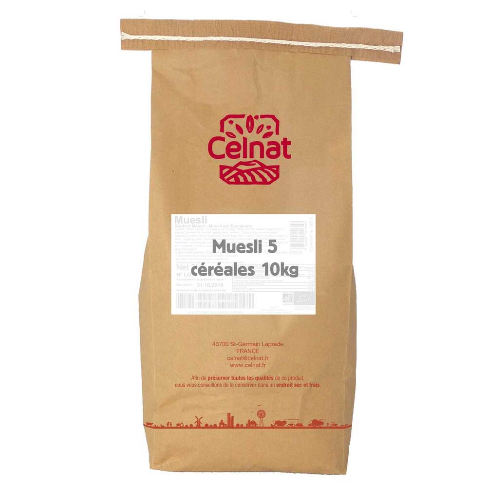 Celnat - Muesli 5 céréales 10KG