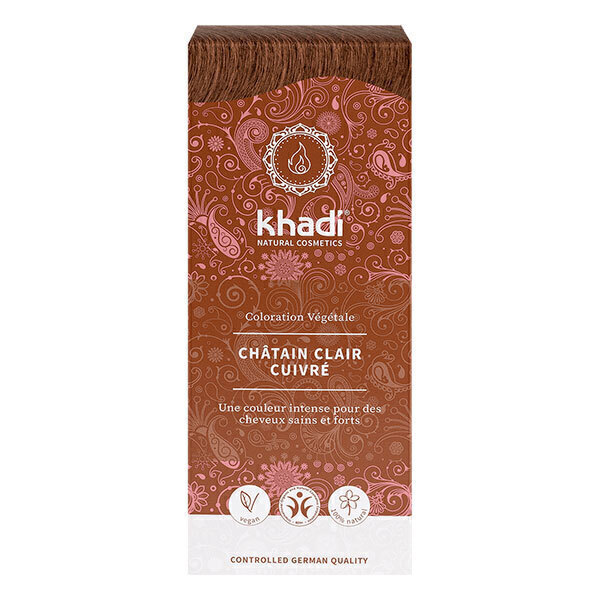 Khadi - Coloration végétale Châtain clair 100g