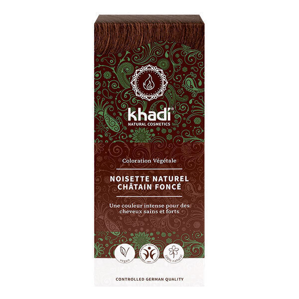 Khadi - Coloration végétale Châtain noisette 100g