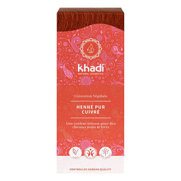 Khadi - Coloration végétale Henné pur 100g