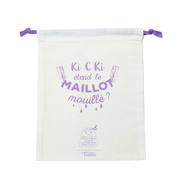 Les Tendances d'Emma - Sac à maillot mouillé violet Les Tendances d'Emma - Sac à maillot mouillé violet