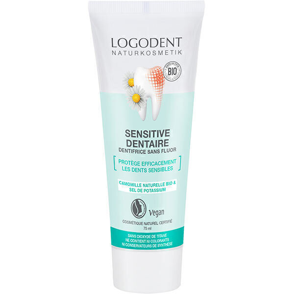 Logona - Pâte dentifrice sensitive dentaire, 75 ml Logona - Pâte dentifrice sensitive dentaire, 75 ml